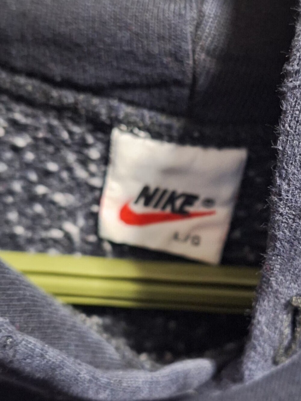 Lrg Nike Black Hoodie with Yellow Logo - Picture 3 of 3